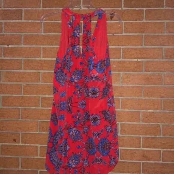 ❣️RORY BECA❣️IRENE T-BACK DRESS WITH SIDE SPLITS XS IN RED - Picture 6 of 9